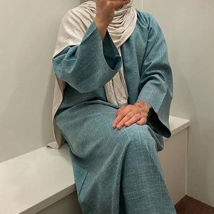 Bonne qualité L Modeste Mode L <span class=keywords><strong>Robe</strong></span> de famille Service OEM Baju Wanita - Product Image 4