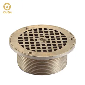 Industrial antique brass outdoor floor drain manufacturer