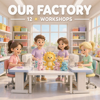 Jouets en peluche musicaux personnalisés OEM ODM, casque, batterie, microphone, piano, poupée en peluche, vente en gros, cadeau