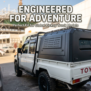 Capota Rígida Camper de Acero y Aleación de Aluminio para <span class=keywords><strong>Pickup</strong></span> Doble Cabina 4x4 Offroad para Accesorios de <span class=keywords><strong>TOYOTA</strong></span> Landcruiser Serie 79 - Product Image 5