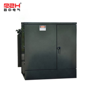 Transformateur triphasé immergé dans l'huile monté sur socle 100 kVA, 167 kVA, 200 kVA, MV/HV, différentes tensions de sortie (480 V, 440 V, 110 V, 380 V, 220 V)