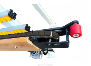 เครื่องขัดขอบแบบสายพานลำเลียงชิ้นส่วนขัดเงากระจกบล็อกโซ่สำหรับเครื่องจักรแปรรูปกระจก - Product Image 3