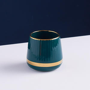 Juego <span class=keywords><strong>de</strong></span> tenedores <span class=keywords><strong>de</strong></span> frutas <span class=keywords><strong>de</strong></span> acero inoxidable hecho a medida, tarro <span class=keywords><strong>de</strong></span> cerámica con patrón <span class=keywords><strong>de</strong></span> valor <span class=keywords><strong>de</strong></span> color alto, contenedor <span class=keywords><strong>de</strong></span> bolígrafo multiusos, macetas, macetas - Product Image 6