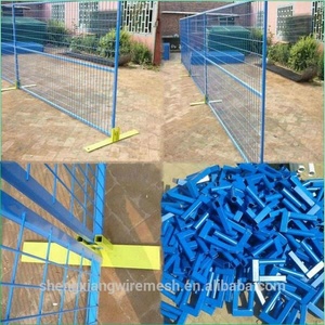 Panneau de clôture temporaire de chantier de construction de style canadien en métal galvanisé portable pour l'extérieur, 6 pieds * 10 pieds - Product Image 4