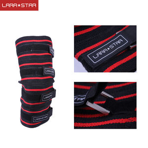 LS0340 Power Punch Genouillère de soutien Coussinets d'haltérophilie Powerlifting Compression Genouillère Gym Genouillère Protecteur - Product Image 3