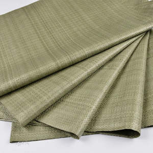 Saco Verde de Material Reciclado PP 50Kg, Saco de Embalagem Vazio de 25 Lbs para Areia de Construção com Forro de <span class=keywords><strong>PE</strong></span> e Impressão em Gravura - Product Image 4