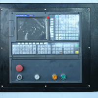 Tour-fraiseuse CNC verticale CK6150 à broche unique, moyenne capacité, avec chargeur d'outils, système GSK/FANUC