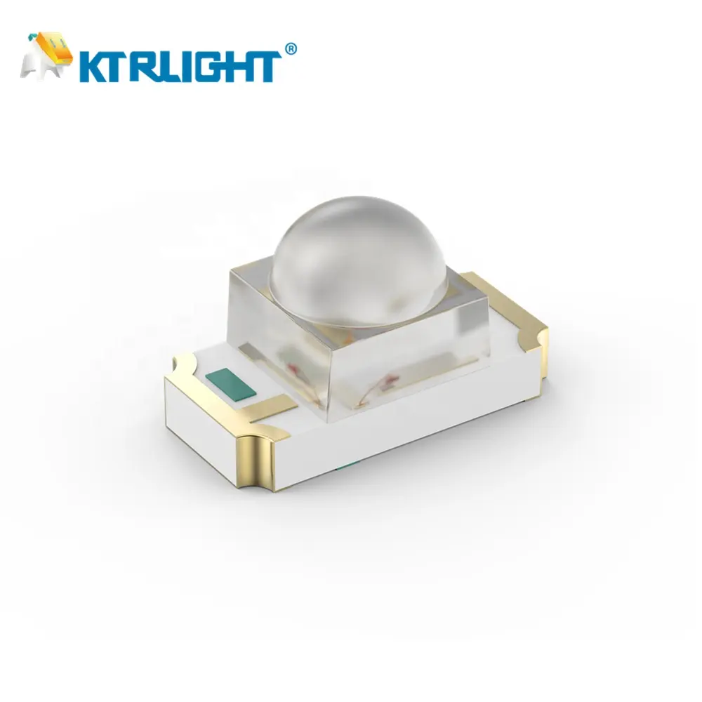 Chip LED KTRLIGHT, fabricante de color azul, tamaño 3216, 1206 SMD, con lente de cúpula