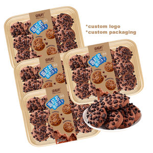 ขนมบิสกิตพรีเมียมรสหวาน ขายส่ง เนื้อกรอบ รสช็อกโกแลตคู่ ช็อกโกแลตชิป คุกกี้ สำหรับงานปาร์ตี้ แบ่ง<span class=keywords><strong>ป</strong></span>ันกันได้ ขนมสำหรับเด็ก - Product Image 1