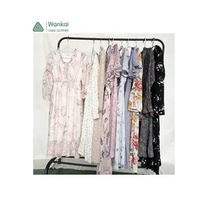 CwanCkai Factory Direct Sale Carefully Selected Women's Clothing Used, Cheap Price 45-100 Kg Used Women Dress Bales