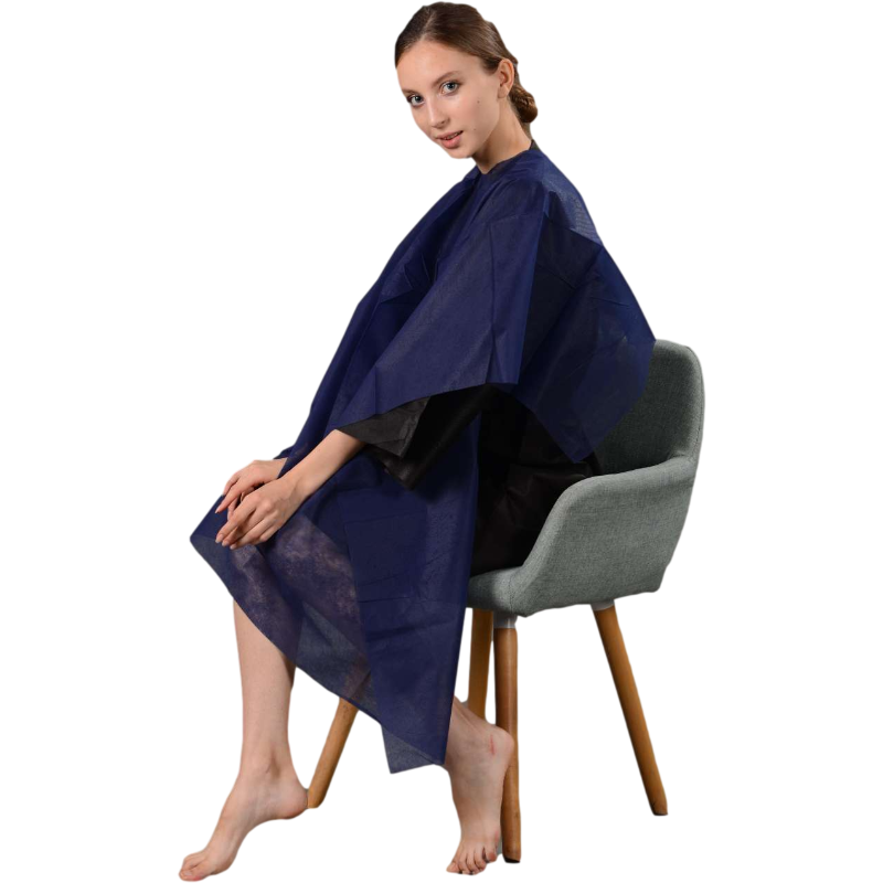 Однотонная водостойкая шаль для волос с логотипом на заказ, Парикмахерская накидка, парикмахерские накидки для салона