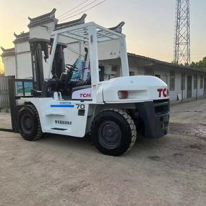 יד שנייה 7 טון מלגזה ידנית 7 טון עם מנוע דיזל tcm מלגזה fd70 יפן בשימוש מקורי tcm מלגזה - Product Image 2