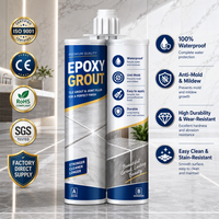 Mortier époxy écologique à faible teneur en COV, inodore, haute adhérence, résistant aux fissures, pour joints de carrelage, usage domestique