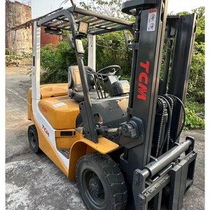 Factory Direct Sale <b>Used</b> Small Forklift TCM 3 Ton Diesel Forklift Raise 3m Secondhand Forklift in shanghai - Product Image 1