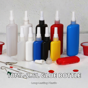 Botella de Pegamento Anaeróbico de 10 ml con Punta Plana de Plástico, Autoadhesiva, con Boquilla Curva de Plástico y Serigrafía - Product Image 2