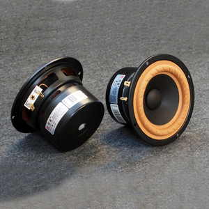 Audio Labs <span class=keywords><strong>Haut</strong></span> <span class=keywords><strong>de</strong></span> gamme 4 ''Inch Full Range Speaker Tweeter Unit Sets Yellow <span class=keywords><strong>Membrane</strong></span> for DIY Home Theater Raw Speaker Driver - Product Image 2