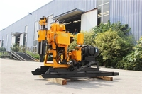 200m Portable mini plate-Forme De Forage De Puits D'eau de forage électrique machine à vendre en Afrique Du Sud