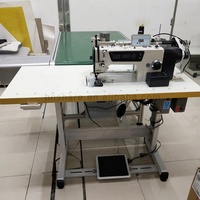 Machine à coudre industrielle à point vertical pour rideaux d'automatisation