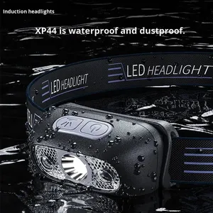 Bán buôn IP65 không thấm nước USB sạc <span class=keywords><strong>LED</strong></span> cá đèn pha ánh sáng mạnh mẽ với cử chỉ cảm biến cho ngoài trời cắm trại chiếu sáng - Product Image 2