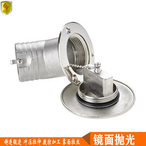 50mm Large Stainless Steel Cap Elbow for Fuel Filler and Water Inlet <b>Marine</b> Parts & Accessories Yacht <b>Hardware</b> - Product Image 4