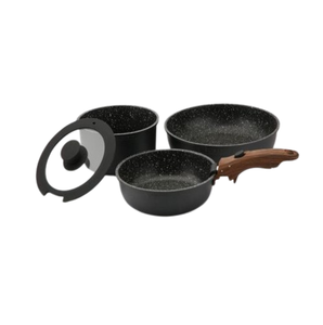 Utensilios de cocina comerciales Juego de utensilios de cocina de acero al carbono de 5 piezas 33x24,5x10cm + 26x20x9cm + 26,5x20x8,5 cm + Sartenes para hornear - Product Image 4