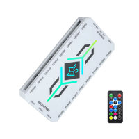 Haute qualité bonhomme de neige H9 Mini RGB Hub contrôleur 5V 3PIN ARGB télécommande pour alimentation SATA accessoires informatiques en Stock