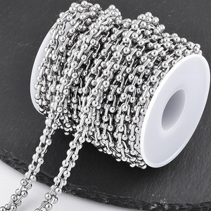 Großhandel 18K Vergoldete Edelstahl-Zirkon Wasserdichte Verlängerungs-Kreuzkette für Schmuckherstellung Komponenten - Product Image 3