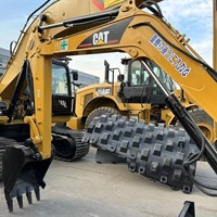 Mini-excavatrice Caterpillar 304CCR 4T d'occasion à vendre, idéale pour les travaux de paysagisme et municipaux