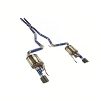 MPER untuk Ford Mustang 5.0L Titanium Catback Ringan Sport Sound Remote Control Peningkatan Performa