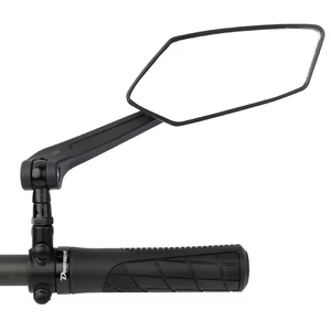 Rétroviseur universel en aluminium pour moto, lentille convexe réfléchissante de 10mm, forme diamant, rétroviseur latéral monté sur guidon - Product Image 5