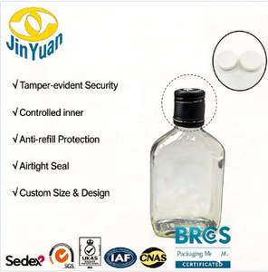 Tapa de Aluminio Antirrobo para Botellas de Vino, Whisky, Vodka y Tequila, Personalizable con Logotipo a Color, Superventas - Product Image 2