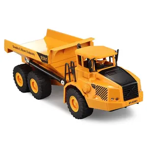 E581-003 rc caminhão de descarga caminhão rc brinquedos articulados, modelo mini caminhões de descarga, engenharia carros, veículo, cart para venda