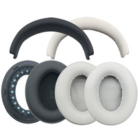 Pour Bose QC Ultra protéine cuir remplacement oreillettes mémoire mousse faisceau en-tête coussinets casque accessoires