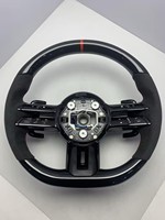 Volant sport en cuir et fibre de carbone pour Mercedes-Benz AMG C238 W222 C217 CLS W205 W213 W463 W220 W204 W223 Classe C/E C63