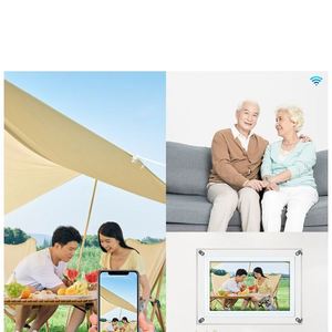 กรอบรูปดิจิตอลจอแอลซีดีแบบเต็มหน้าจอ X605 พร้อมเสียงแบบไดนามิกและการเล่นวิดีโอผ่านไวไฟ - Product Image 4