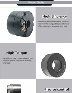 Motor Servo Sin Escobillas de Alta Precisión, 48V, 1000 RPM, con Caja de Engranajes Rotatoria de Eje Hueco, 4 N.M de <span class=keywords><strong>Torque</strong></span>, 384W, para Uso en Mesas Rotatorias de Hogar Inteligente - Product Image 3