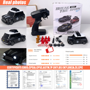 <span class=keywords><strong>Auto</strong></span> RC Drift <span class=keywords><strong>in</strong></span> <span class=keywords><strong>Scala</strong></span> <span class=keywords><strong>1</strong></span>:<span class=keywords><strong>43</strong></span> con Telecomando, Luci LED, 4WD Ricaricabile - Product Image 5