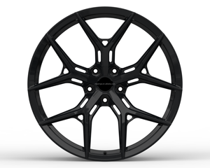 Rueda Forjada Monobloque en Negro Brillante con Diseño Multirradio, Compatible con Dodge Durango SRT, en Oferta - Product Image 4