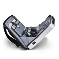 Nouveau sac à dos pour ordinateur portable PC étui rigide sac d'ordinateur étanche 16 pouces USB Anti-tache Anti-voleur TSA serrure sac à dos