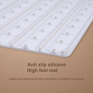 Creative Modern Eco-Friendly Foldable Silicone <b>Electric</b> Warming Mat Quick Heating Food Warmer Easy Roll-Up Mats & <b>Pads</b> - Product Image 5