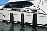 Bouées de protection gonflables durables en PVC de 1,2 mm pour yachts, bateaux, quais et accessoires de loisirs nautiques