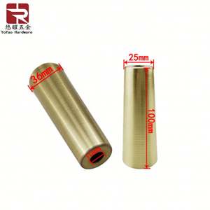 100*36*25 Protector de tubo de pierna para muebles, tapas de Base para pies de mesa, tapas de pierna para muebles, extremo dorado de latón, cubiertas de pierna de gabinete de latón - Product Image 2