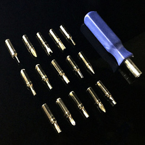 Juego de destornilladores 16 en 1 con puntas magnéticas Phillips, caja de almacenamiento aislada niquelada para herramientas de reparación del hogar - Product Image 4