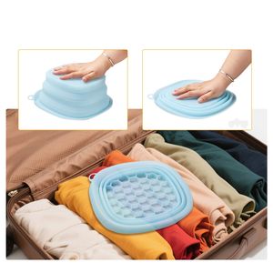 <b>Portable</b> Silicone Folding Ice Cream <b>Basin</b> Outdoor Beauty Device for Facial Cleansing and Therapy for Washbasin Use - Product Image 6
