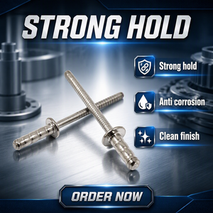 Remaches Pop <span class=keywords><strong>Avex</strong></span> de Cabeza Redonda de Acero Inoxidable 304, Multigrip, de Doble Hilo, Cabeza de Cúpula, 3/16 - Product Image 3