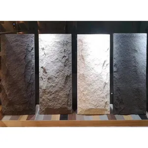 Customized Natural Culture Artificial Stone Veneer Modern Design Faux Wall Panels for Outdoor Use Made from Silicone Mould