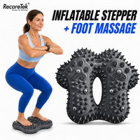 Pro Stepper untuk Peralatan Kebugaran Penurun Berat Badan, Stepper Tiup untuk Kebugaran Lansia, Tidak Perlu Listrik, Peralatan Rumah OEM
