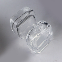 Atomizador de Perfume Portátil Mini Rectangular de 15ml con Pulverizador Plateado y Tapa de Bola de 15mm, Venta al por Mayor a Granel