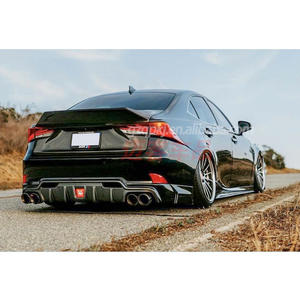 13-19 लेक्सस के लिए रियर लिप रियर बम्पर कार्बन फाइबर स्पॉइलर रियर विसारक है जो 250 इस300 बॉडी किट बम्पर है। - Product Image 2