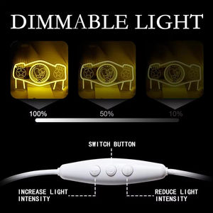 Étoiles LED, enseignes au néon, décoration murale en acrylique, salle de jeux pour enfants, chambre de garçon, chambre de homme, cadeaux de jeu pour hommes et garçons, indice de protection IP65 - Product Image 4